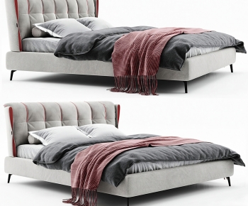 Modern Double Bed-ID:722053054