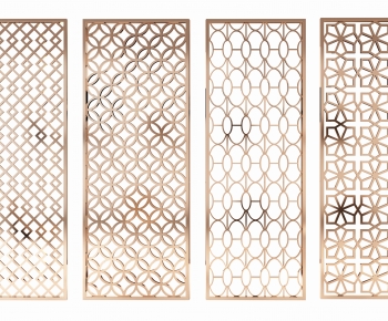 Modern Metal Screen Partition-ID:689356091