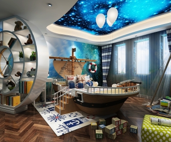 Modern Children's Room-ID:720881947