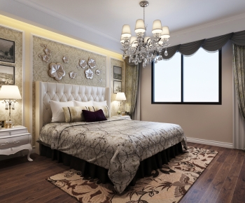 European Style Bedroom-ID:166600949