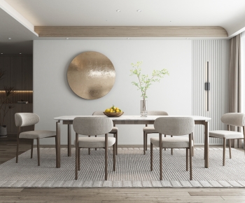 Modern Nordic Style Dining Room-ID:627222067