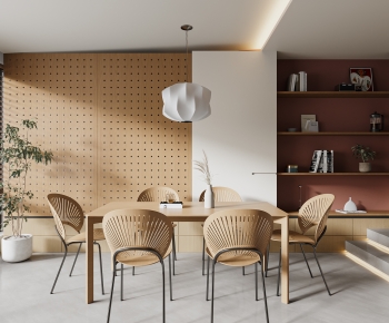Nordic Style Dining Room-ID:609054096