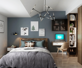 Nordic Style Bedroom-ID:214616064