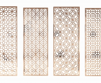 Modern Metal Screen Partition-ID:696069009