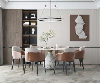 Modern Dining Table And Chairs-ID:861900098