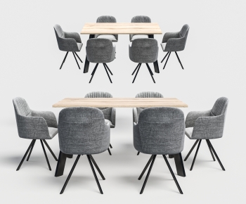 Modern Dining Table And Chairs-ID:148034107