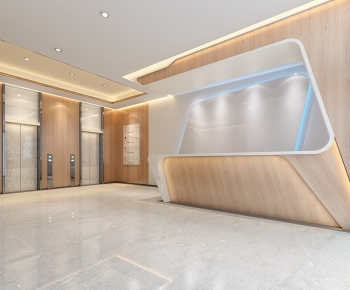 Modern Office Reception Desk-ID:579425107