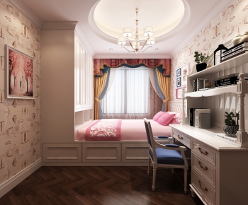 American Style Girl's Room Daughter's Room-ID:986222985