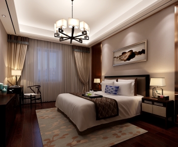 New Chinese Style Bedroom-ID:170820004