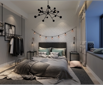 Nordic Style Bedroom-ID:552304987