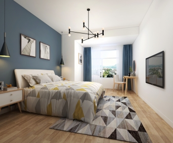 Nordic Style Bedroom-ID:264709958