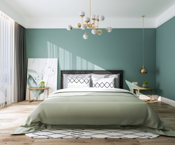 Nordic Style Bedroom-ID:228785994