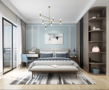 Nordic Style Bedroom-ID:539545063