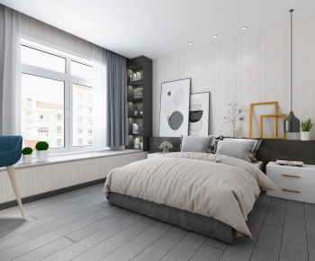 Modern Bedroom-ID:949875125