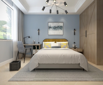 Nordic Style Bedroom-ID:552777053