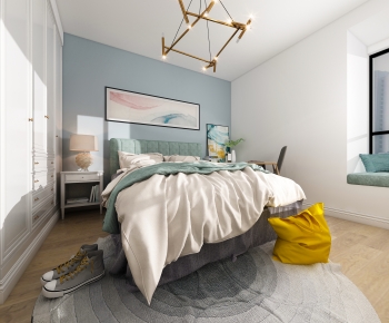 Nordic Style Bedroom-ID:602657084