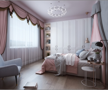 Modern Girl's Room Daughter's Room-ID:669214016