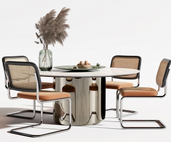Modern Dining Table And Chairs-ID:658922919