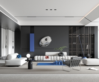 Modern A Living Room-ID:813208101