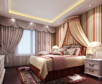 European Style Girl's Room Daughter's Room-ID:847511051