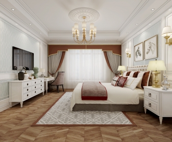 American Style Bedroom-ID:309647082