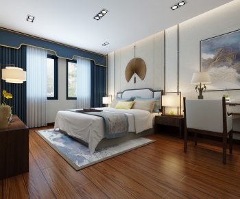 New Chinese Style Bedroom-ID:100119127