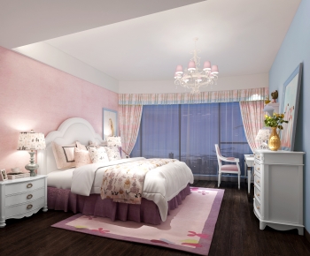 Simple European Style Girl's Room Daughter's Room-ID:167243968