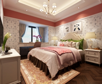 American Style Girl's Room Daughter's Room-ID:942591914