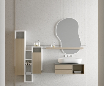 Modern Bathroom Cabinet-ID:895385037
