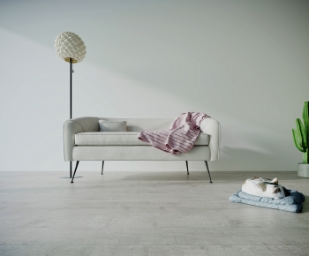 Nordic Style A Sofa For Two-ID:872294906