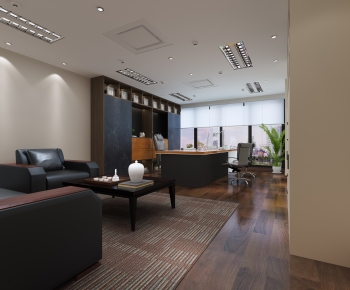 Modern Manager's Office-ID:989320044