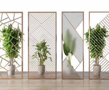 Modern Metal Screen Partition-ID:887792114