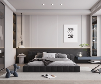 Modern Bedroom-ID:671148067