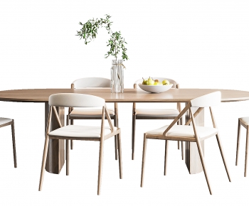 Nordic Style Dining Table And Chairs-ID:903239971