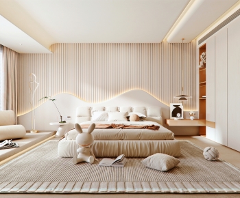 Wabi-sabi Style Bedroom-ID:249907026
