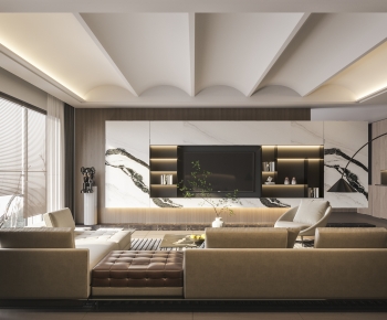 Modern A Living Room-ID:961622002