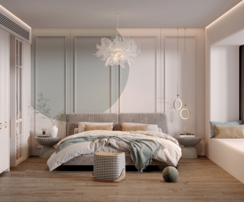 Nordic Style Bedroom-ID:980417975