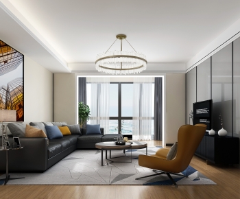 Modern A Living Room-ID:426063063