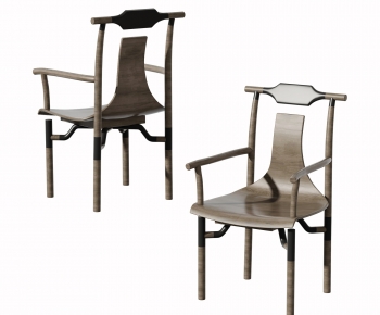 New Chinese Style Single Chair-ID:449557076