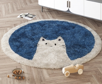 Modern Circular Carpet-ID:896900893