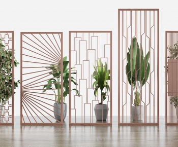 Modern Metal Screen Partition-ID:430810937