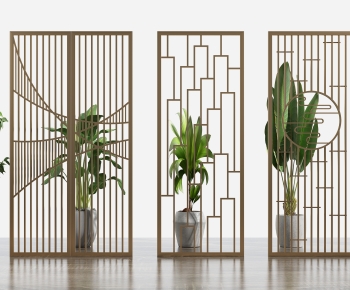 Modern Metal Screen Partition-ID:988115076