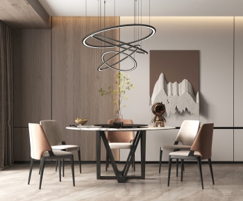 Modern Dining Table And Chairs-ID:493046053