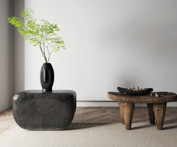Wabi-sabi Style A Living Room-ID:767359976