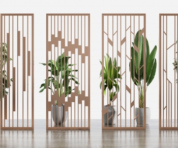 Modern Metal Screen Partition-ID:320113908
