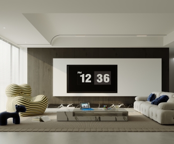 Modern A Living Room-ID:248785023