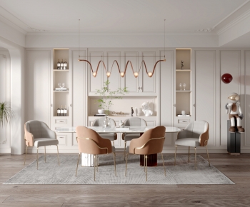 American Style Dining Room-ID:600931883