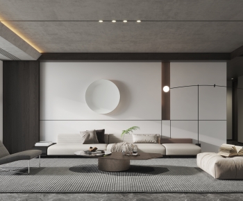 Modern A Living Room-ID:949605947