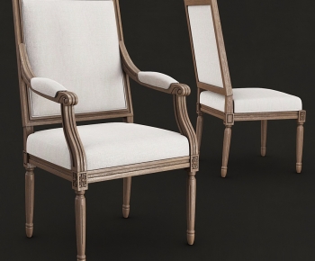 French Style Single Chair-ID:507946016
