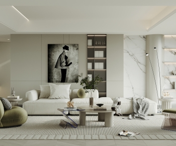 Modern A Living Room-ID:638932947